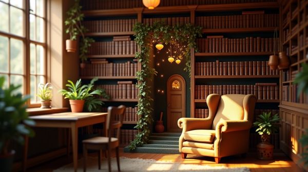 Book nook kit : créez un univers miniature magique