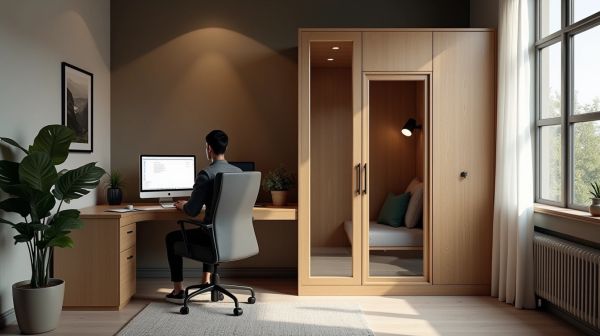 Optimiser son espace de travail avec une cabine acoustique