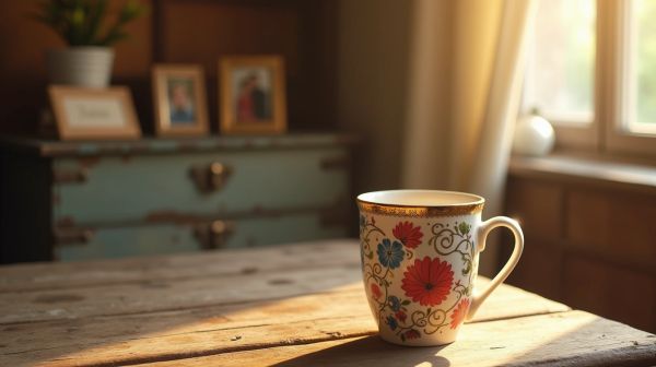 Personnaliser un mug pour un anniversaire de mariage